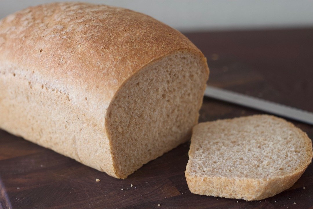 a loaf of homemade bread