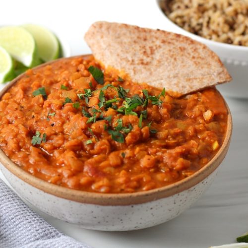 Creamy Lentil Curry - Stovetop