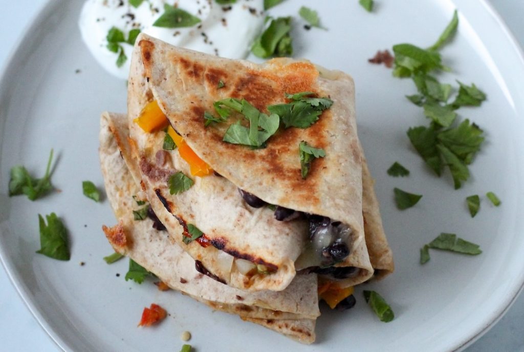 tik tok wrap base recipe on a plate