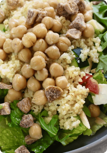 Chickpea Green Salad