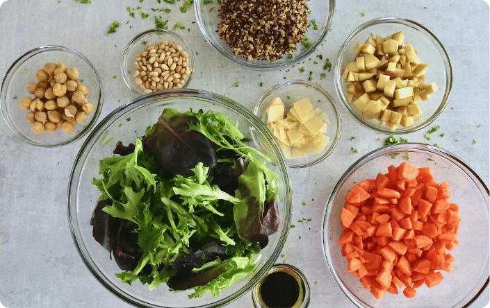 Chopped Vegetables