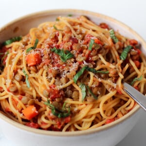 Lentil Spaghetti