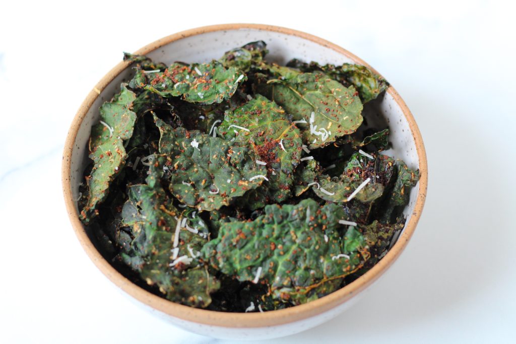 Cheesy Kale Chips