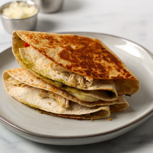 chicken pesto wrap