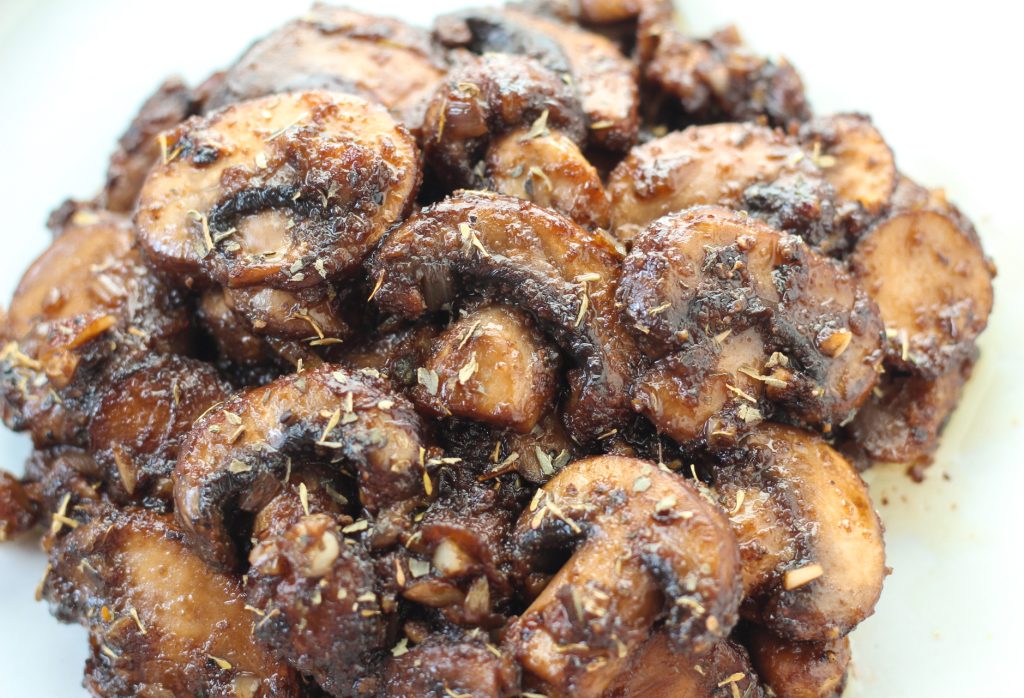 Sautéed Baby Bella Mushrooms with Balsamic