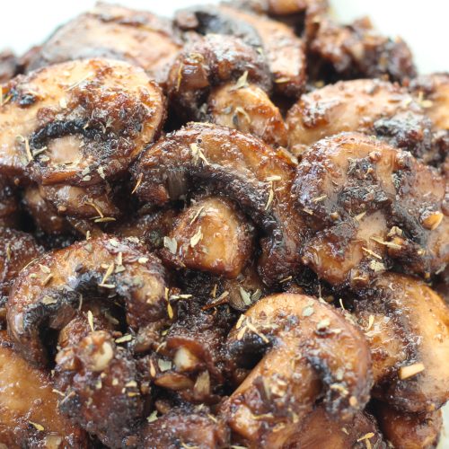 Sautéed Baby Bella Mushrooms with Balsamic