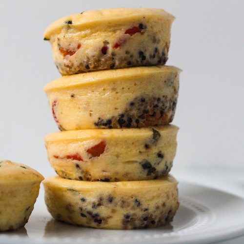 Mediterranean Quinoa Egg Bites