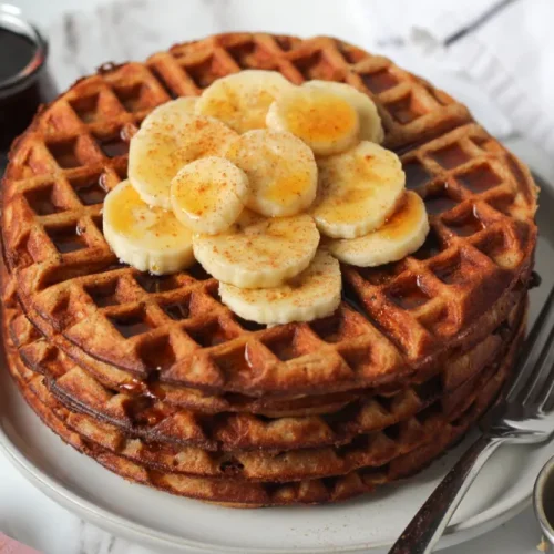 Cinnamon Waffles with Yeast