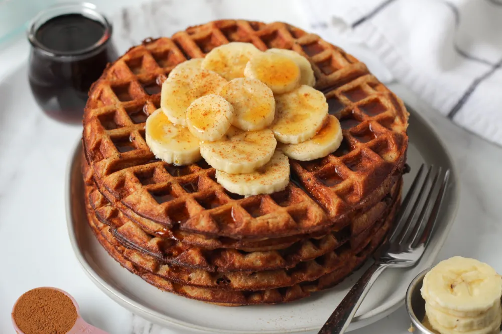 Cinnamon Waffles with Yeast