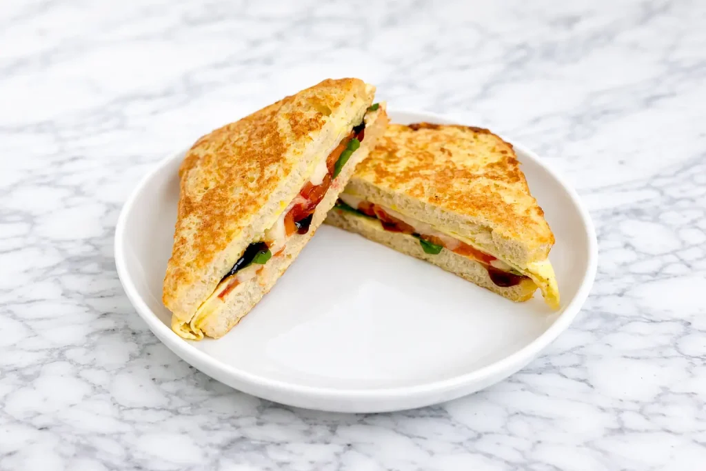Caprese Breakfast Sandwich