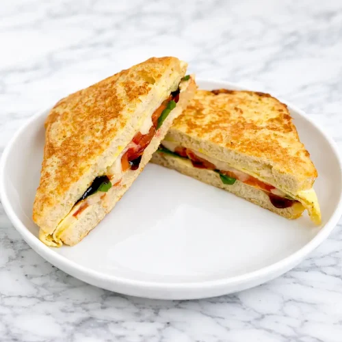 Caprese Breakfast Sandwich