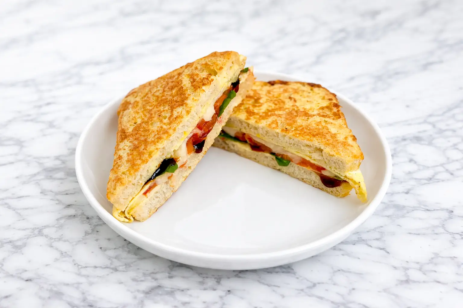 Caprese Breakfast Sandwich
