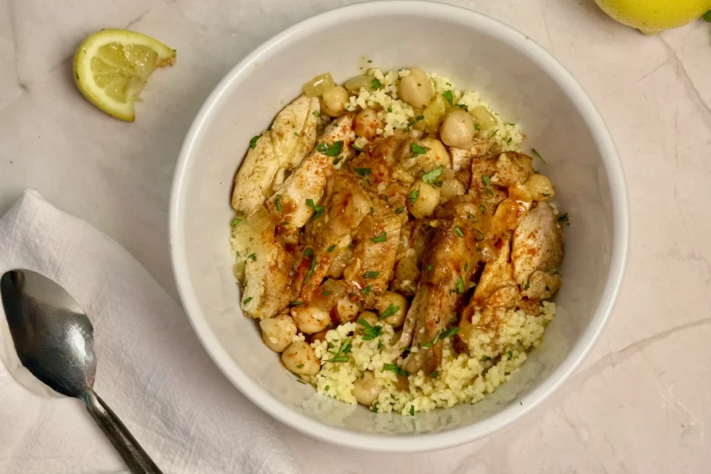 Chicken Tagine with Chickpeas
