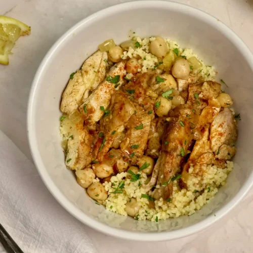 Chicken Tagine with Chickpeas