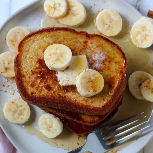 Banana French Toast with Sourdough